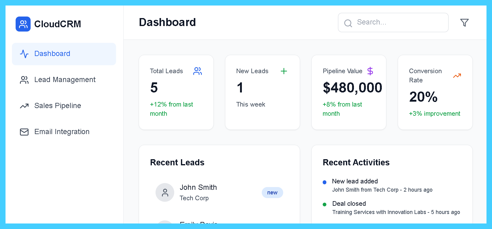 CustomerFlow CRM